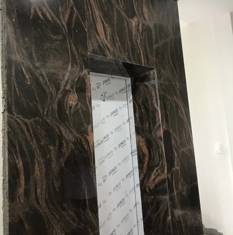 Đá hoa cương granite thang máy